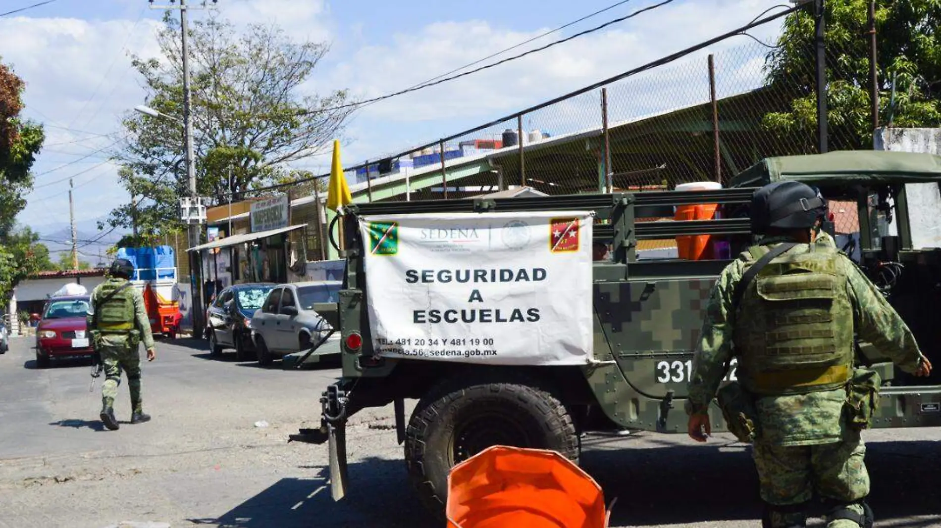 seguridad a escuelas